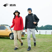 猎燕K11加绒冲锋衣藏青LYCFY027