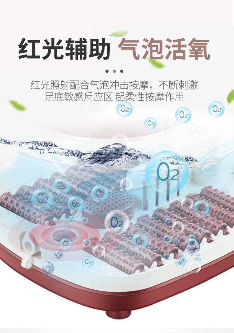 凯立泉足浴按摩盆全自动按摩洗脚盆KLQ-Z-Y2