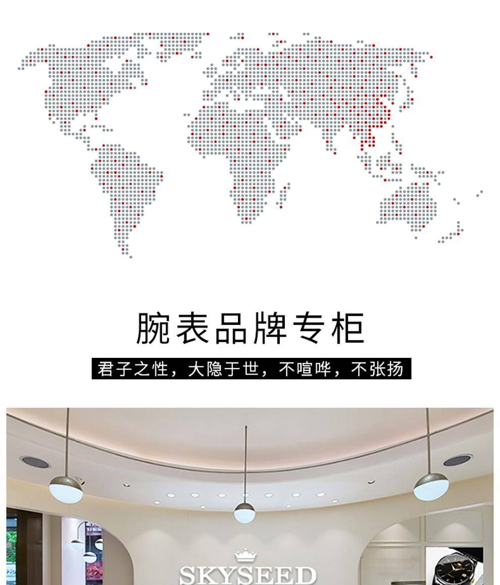 天代彩虹系列迪男士手表高端机械腕表商务男表TD930G1