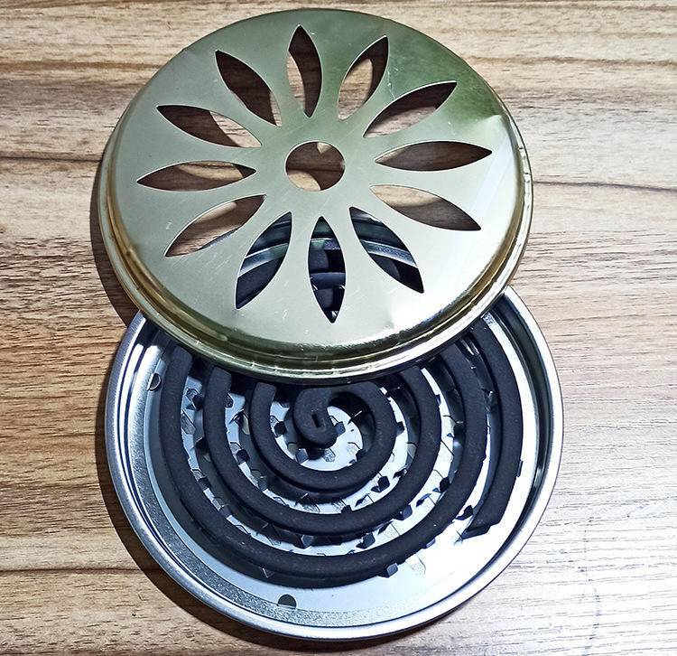 【拍一发二】不锈钢锯齿网格蚊香架防火驱蚊灭蝇蚊香托盘