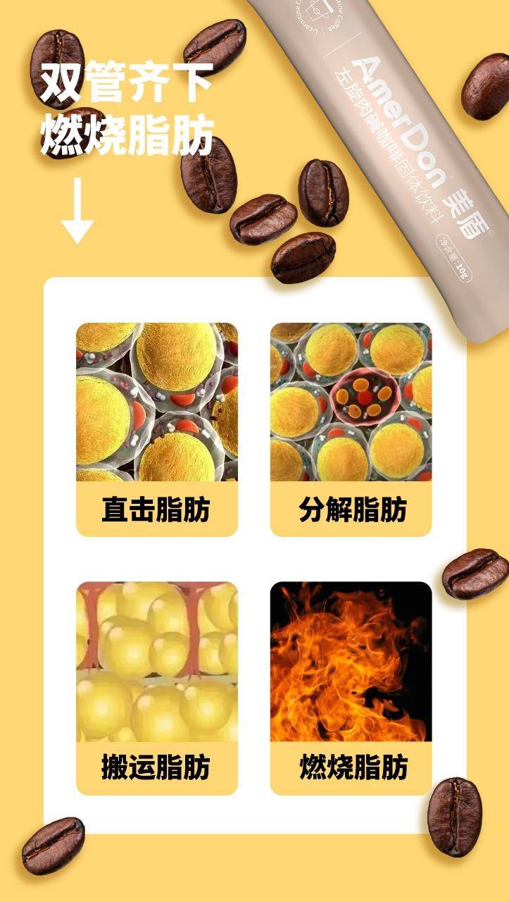 美盾左旋肉碱咖啡(10g*7)