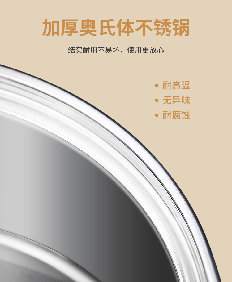 联创双层蒸锅DF-CP0309M