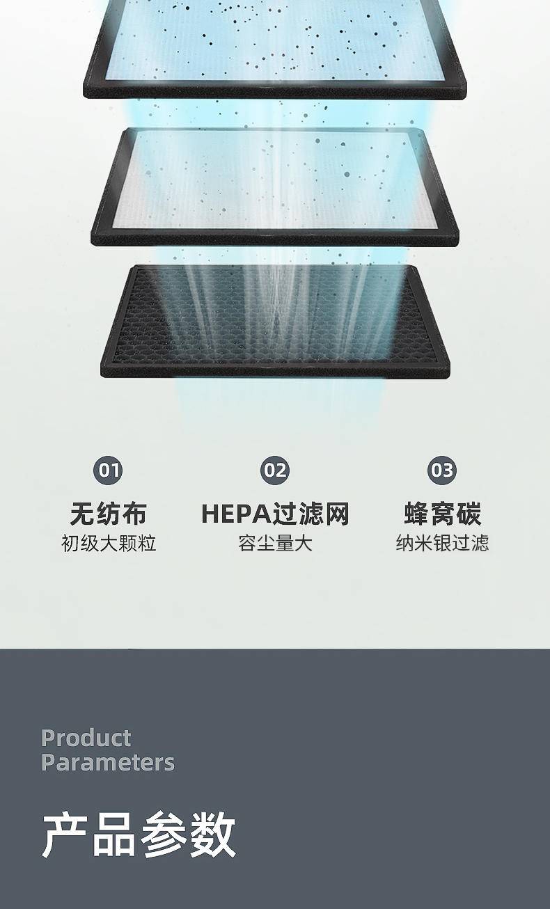 康佳KKTV 全自动智能空气净化器KTJH-V20