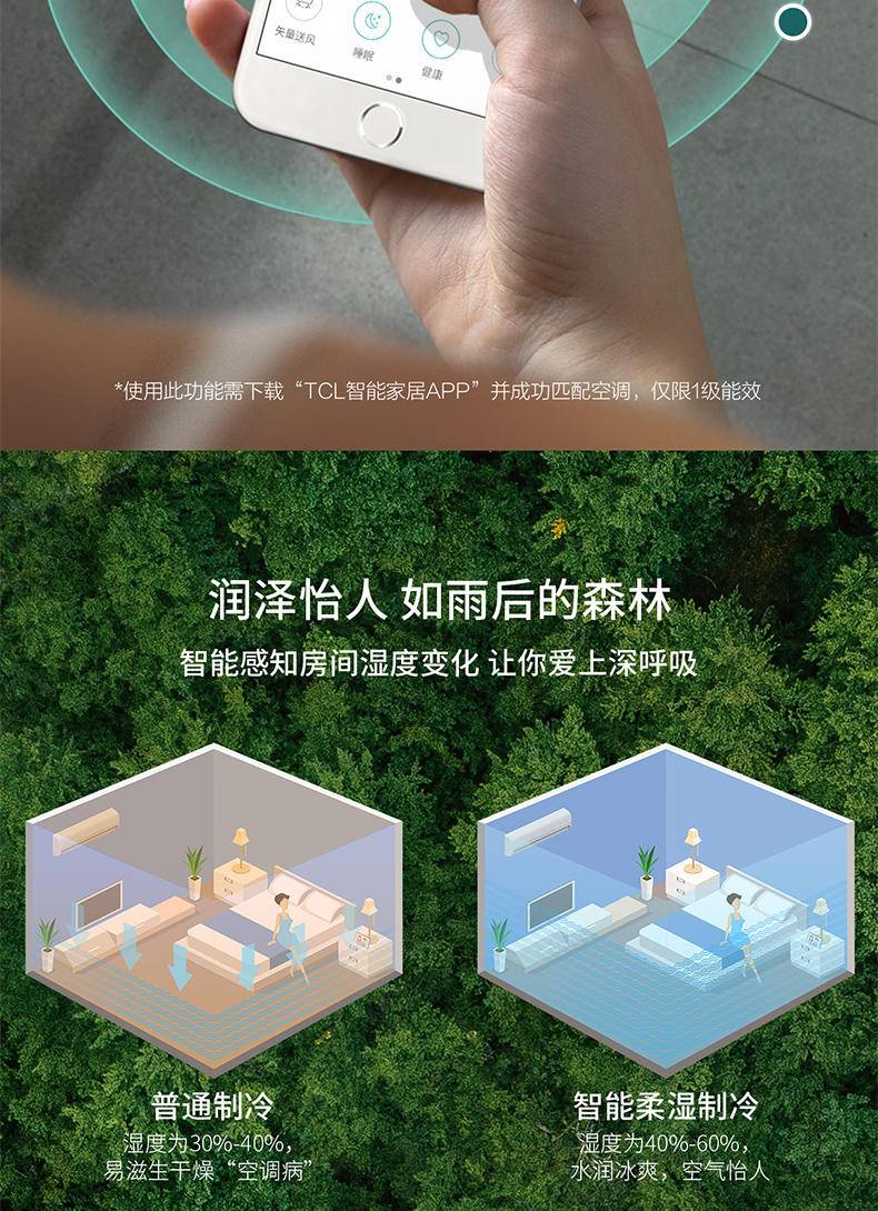 TCL 1匹 变频冷暖壁挂式挂机3级能效卧室空调挂机KFRd-26GW/DBp-EM11+B3（含基础安装）