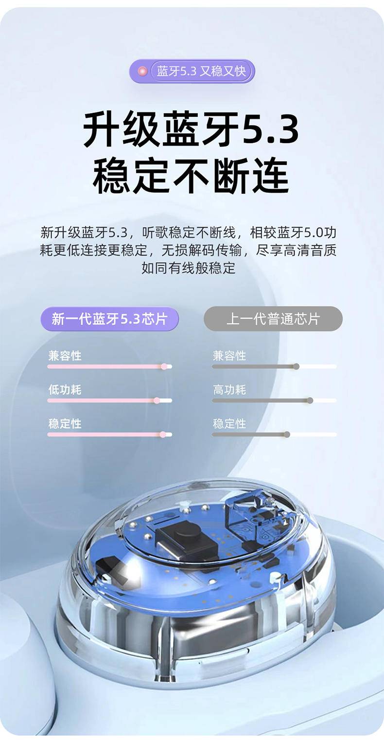 全民K歌TWS无线蓝牙耳机ET32白蓝牙耳机 无线蓝牙入耳式运到真无线无延迟超长续航