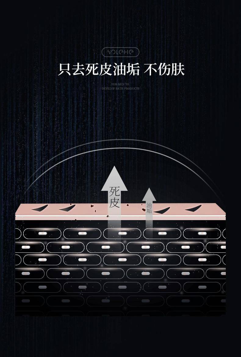 和风雨植萃嫩肤去角质搓泥宝凝露