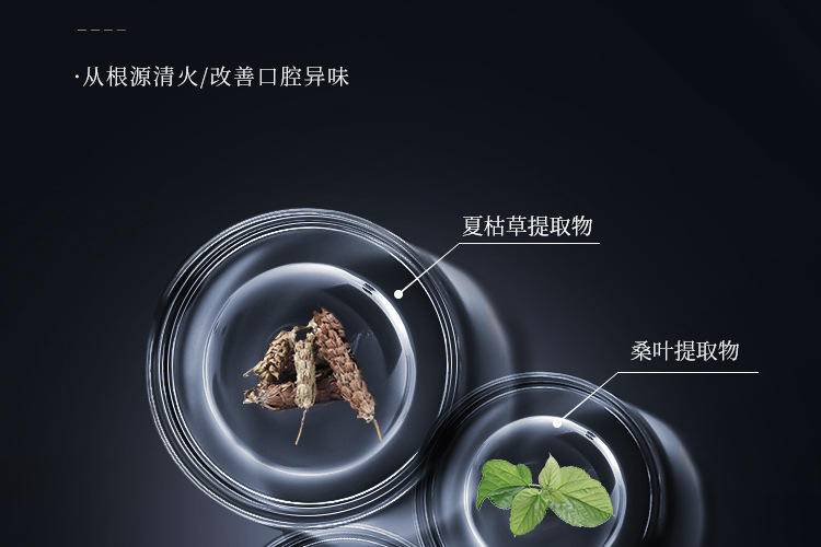 和风雨玻尿酸去渍护龈牙膏100g益生菌护龈牙膏2支装