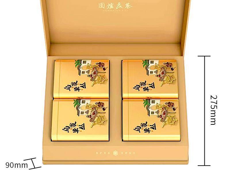 茶之茅茶叶潮州凤凰单枞头春鸭屎香四罐装500g