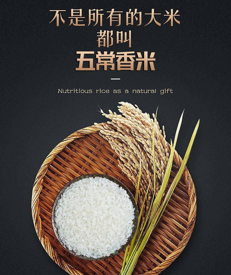 奉粮五常香米当季新米Y5kg（红袋）