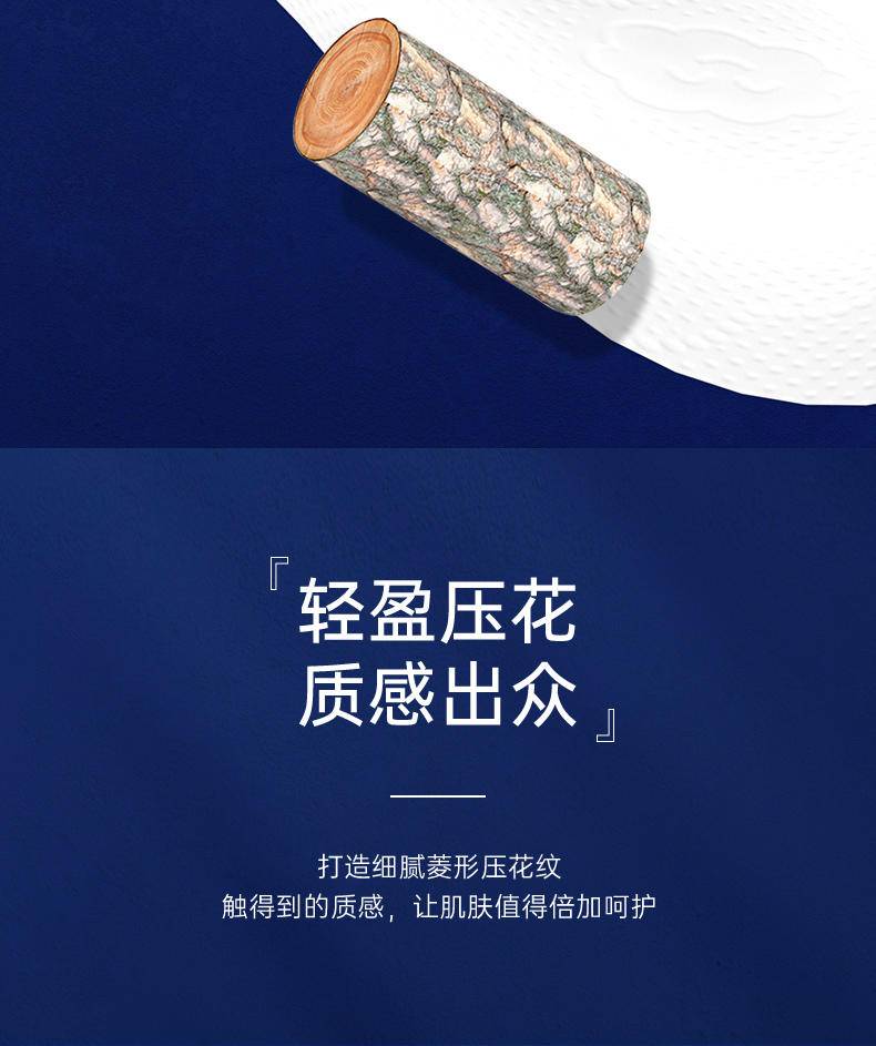 LP-45466蓝漂白色抽纸10包装（湛蓝玛瑙）