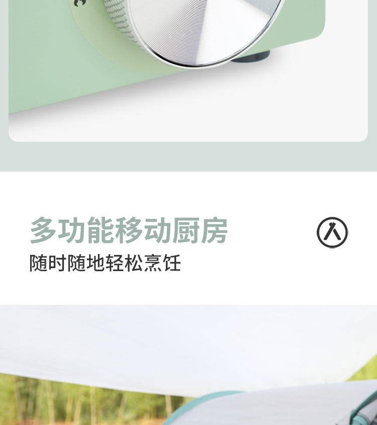 大迈便携防风卡式炉 DM-9003