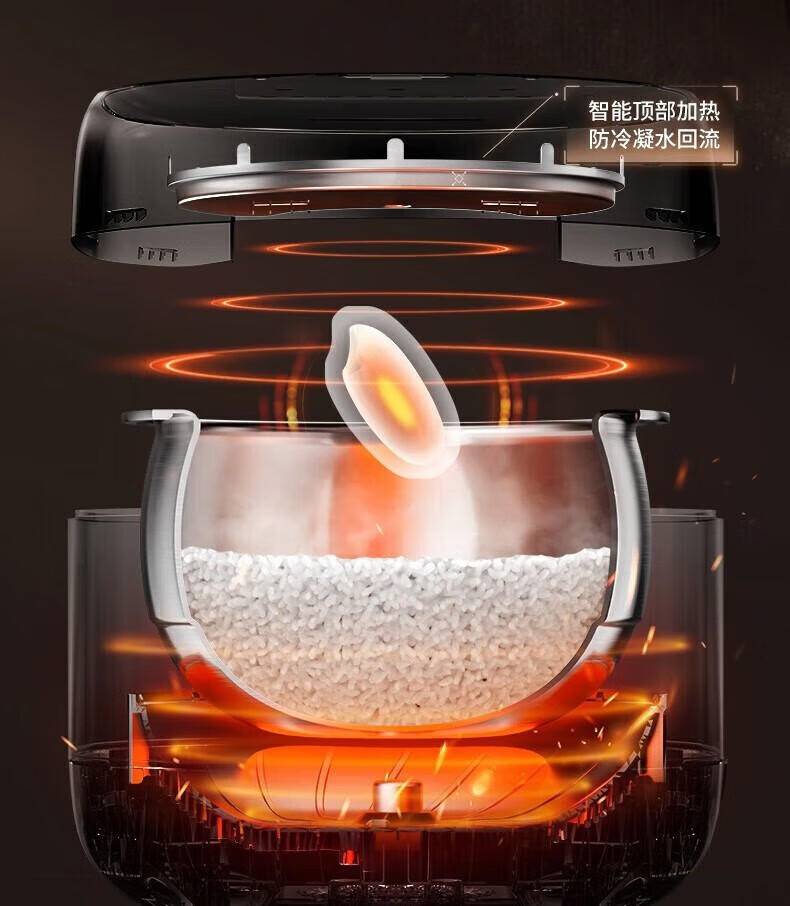 九阳（Joyoung）0无涂层电饭锅316L不锈钢釜1200W大火力电饭煲 30N6