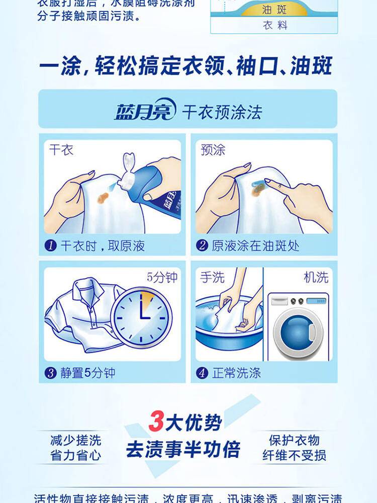 蓝月亮 机洗绝配 洗衣液套装81000211