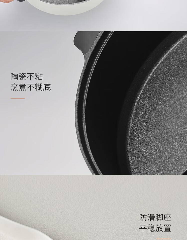 九阳多功能家用鸳鸯锅IH电磁加热分体式电火锅4.5L C21-HG3