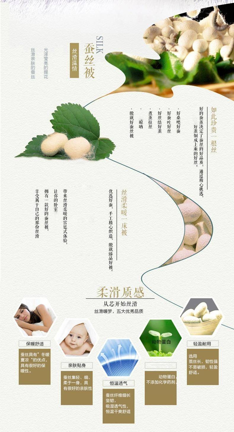 金丝莉 西子·匠心蚕丝被JB-1086