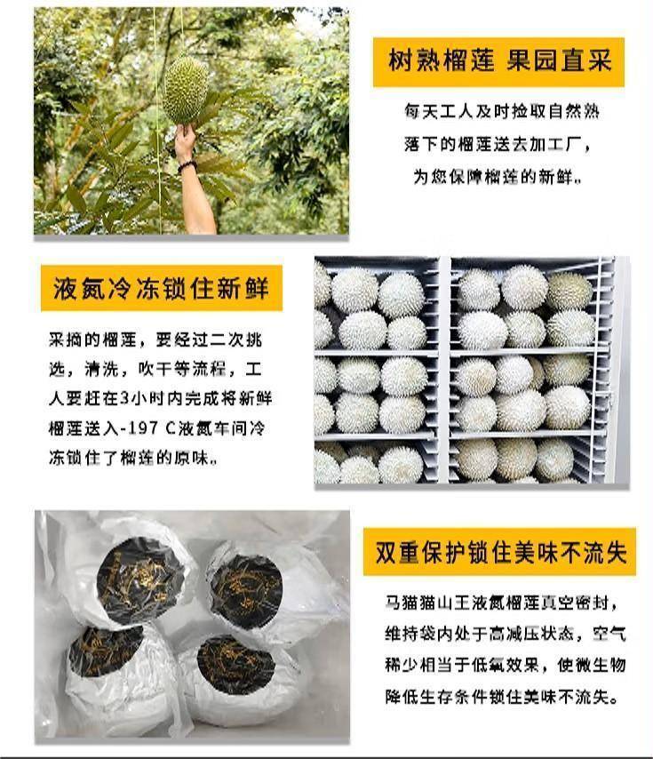 源兴猫山王纯果肉400克