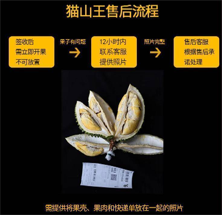 源兴猫山王纯果肉400克