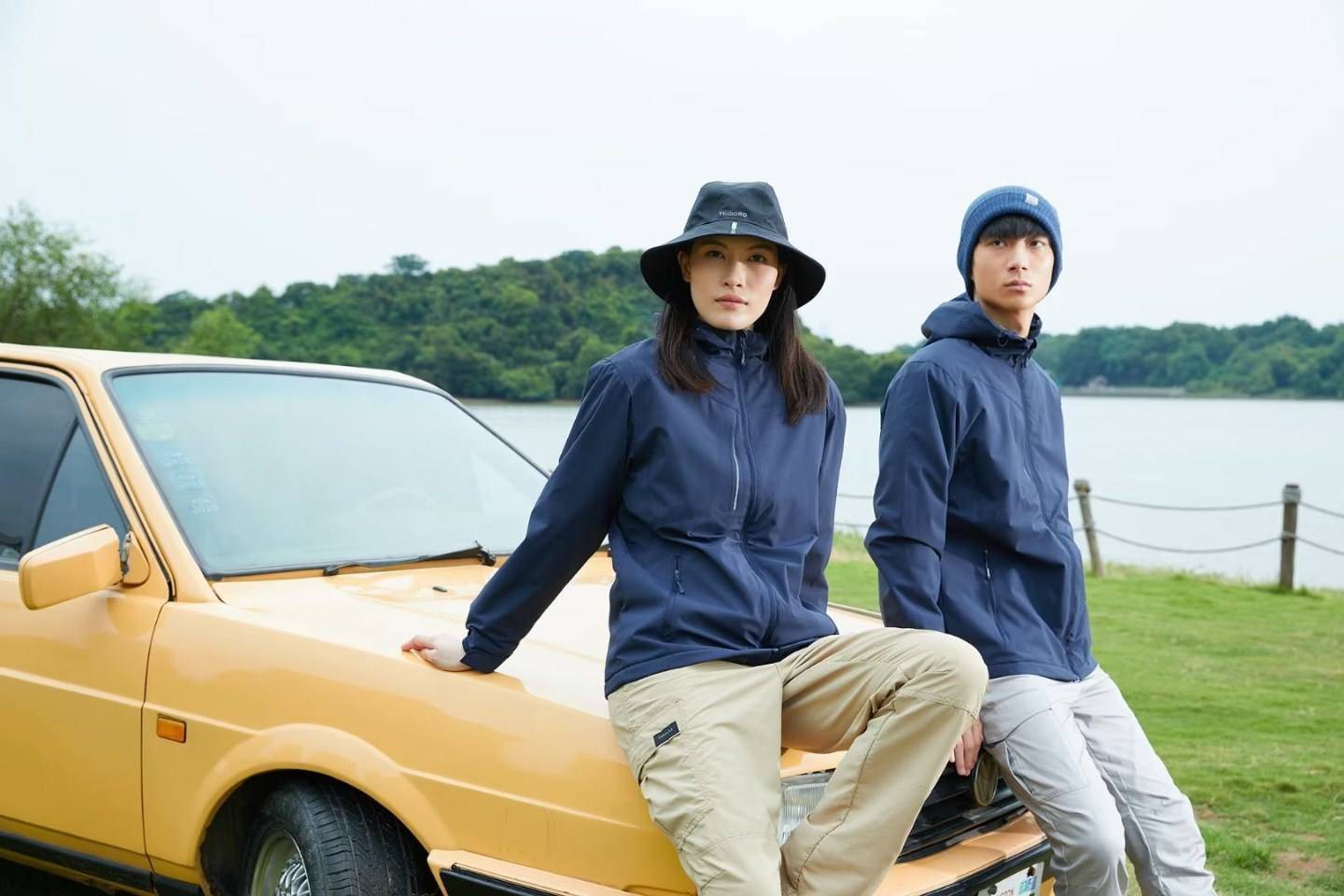 猎燕K11加绒冲锋衣藏青LYCFY027