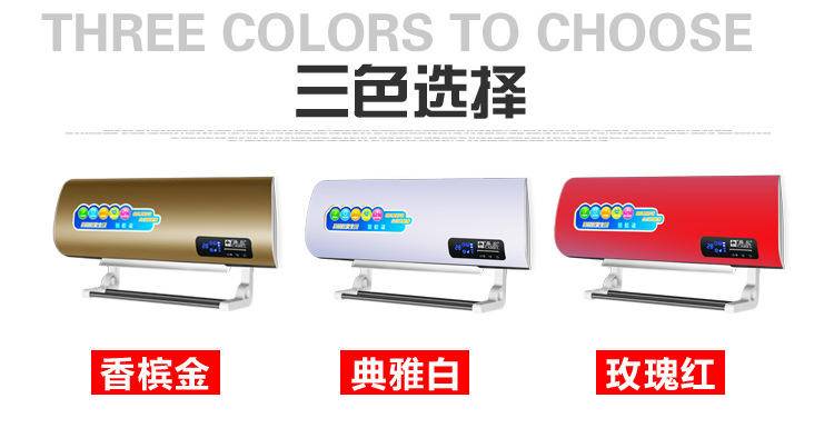 骆驼 壁挂取暖器 遥控款/摆叶 金色 618D