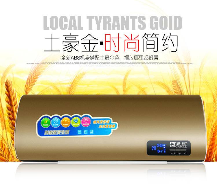 骆驼 壁挂取暖器 遥控款/摆叶 金色 618D