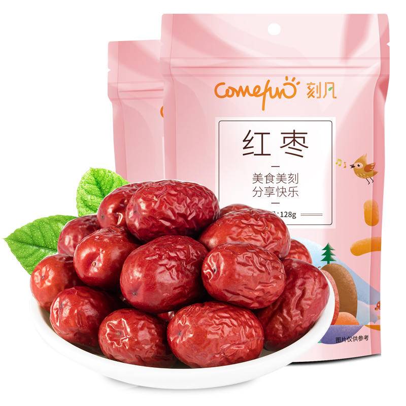 刻凡红枣128g
