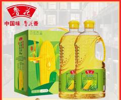 鲁花玉米胚芽油1.6L*2礼盒
