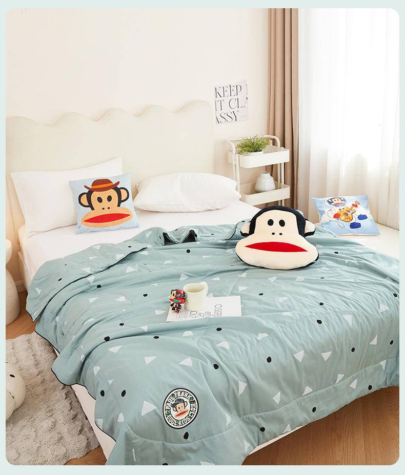 大嘴猴（paul frank）全棉云丝被 180x200cm PFFCS241031U