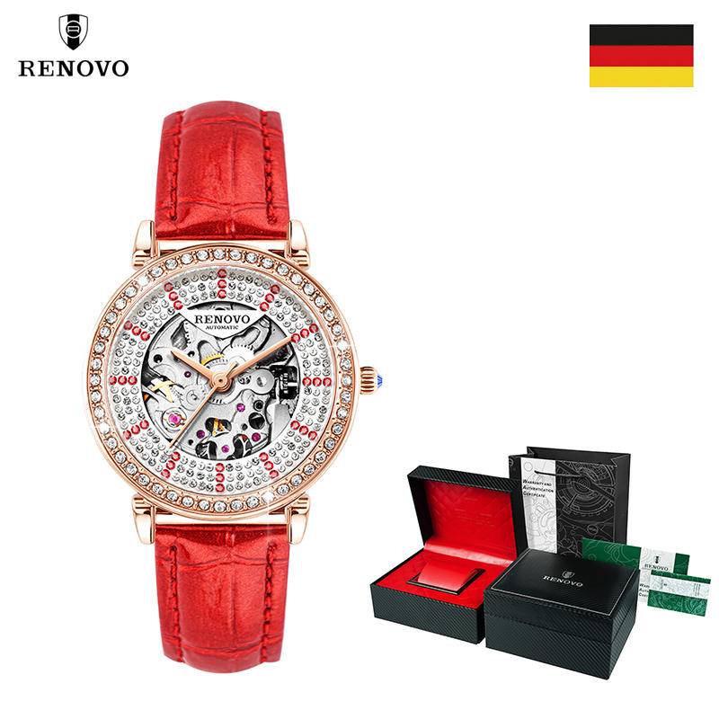 德国品牌 RENOVO罗诺威R33196机械表