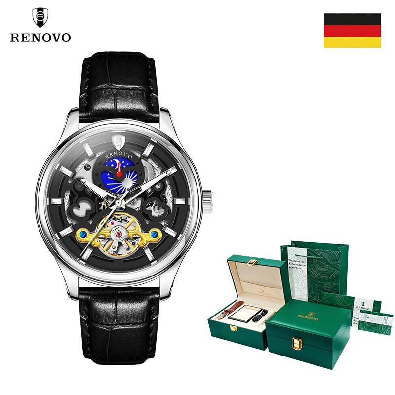 国品牌 RENOVO罗诺威R33192机械表