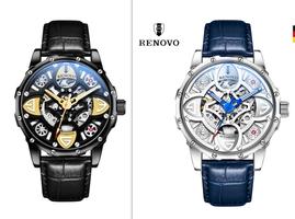 德国品牌 RENOVO罗诺威R33130机械表