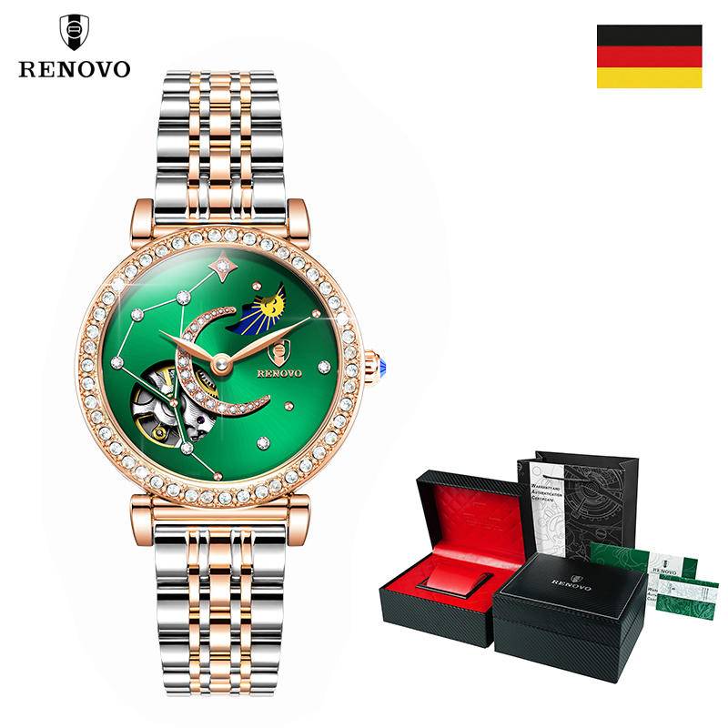 德国品牌 RENOVO罗诺威R33138机械表