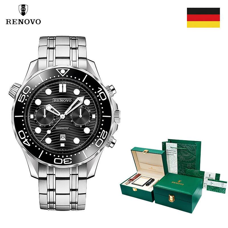 德国品牌 RENOVO罗诺威R33195机械表