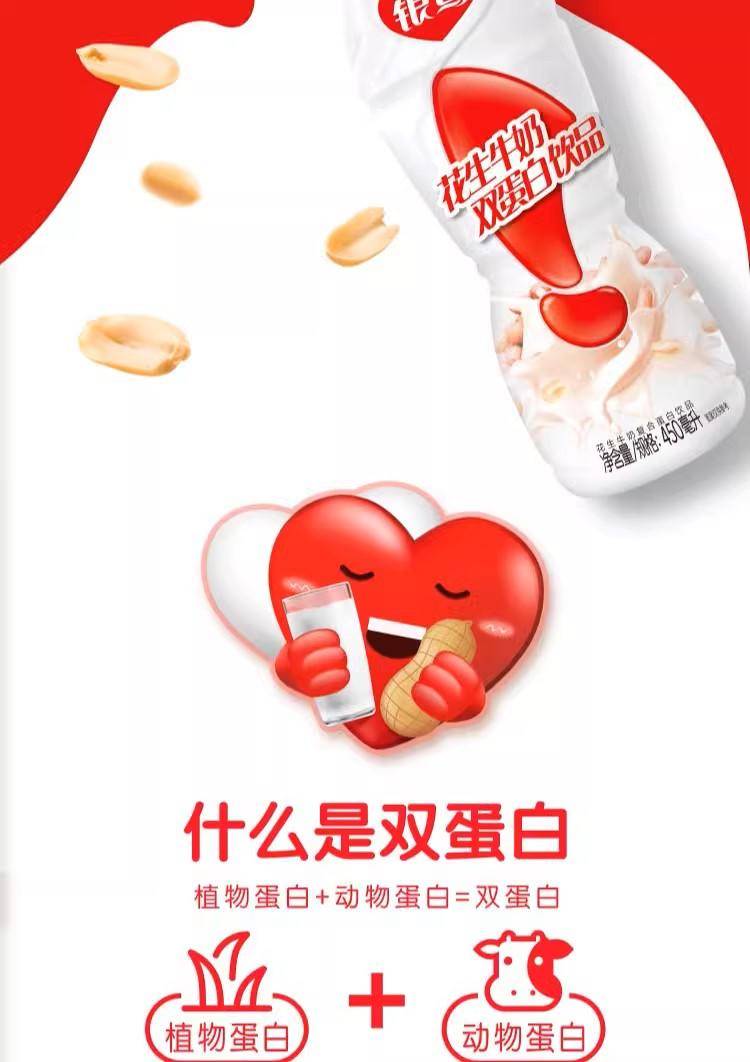 银鹭花生牛奶450ml 15瓶