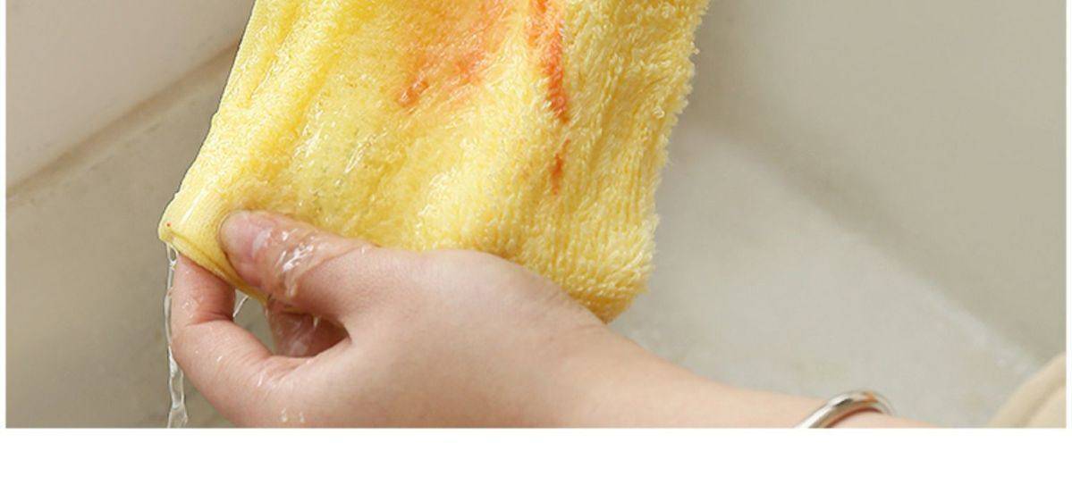 厨房专用洗碗吸水去油抹布
