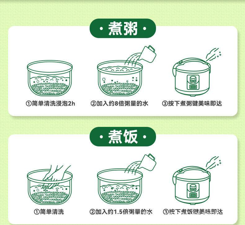 七色糙米五谷杂粮香甜软糯500g独立真空包装代餐主食