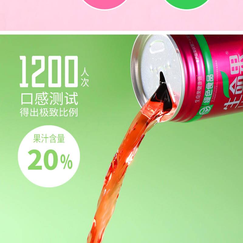 生命果覆盆子（树莓）汁饮料250ml*12罐/箱