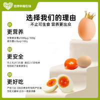信得幸福农场 可生食鲜鸡蛋 营养无菌无抗蛋 叶黄素&硒 均重60g/枚