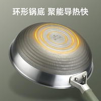 翰乐 好钛钛炒锅银色 32cm CT-HTT9