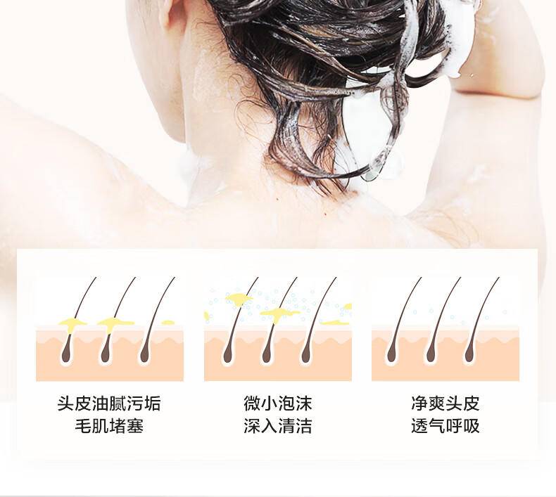柏缇 森之露雪藻控油蓬松洗发露520ml