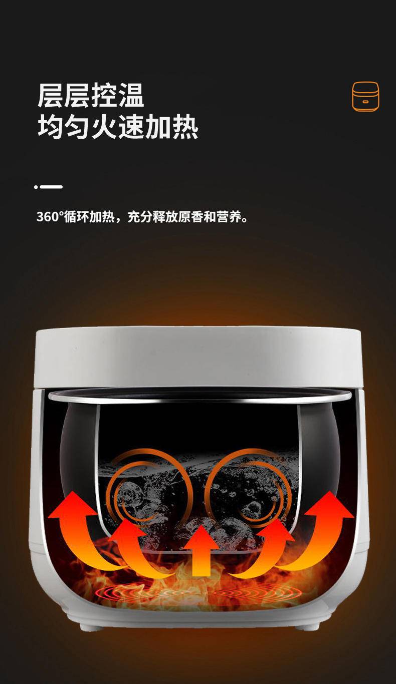 【秒杀】(HAIPAI海牌）电饭煲HP-FB500【象牙白】