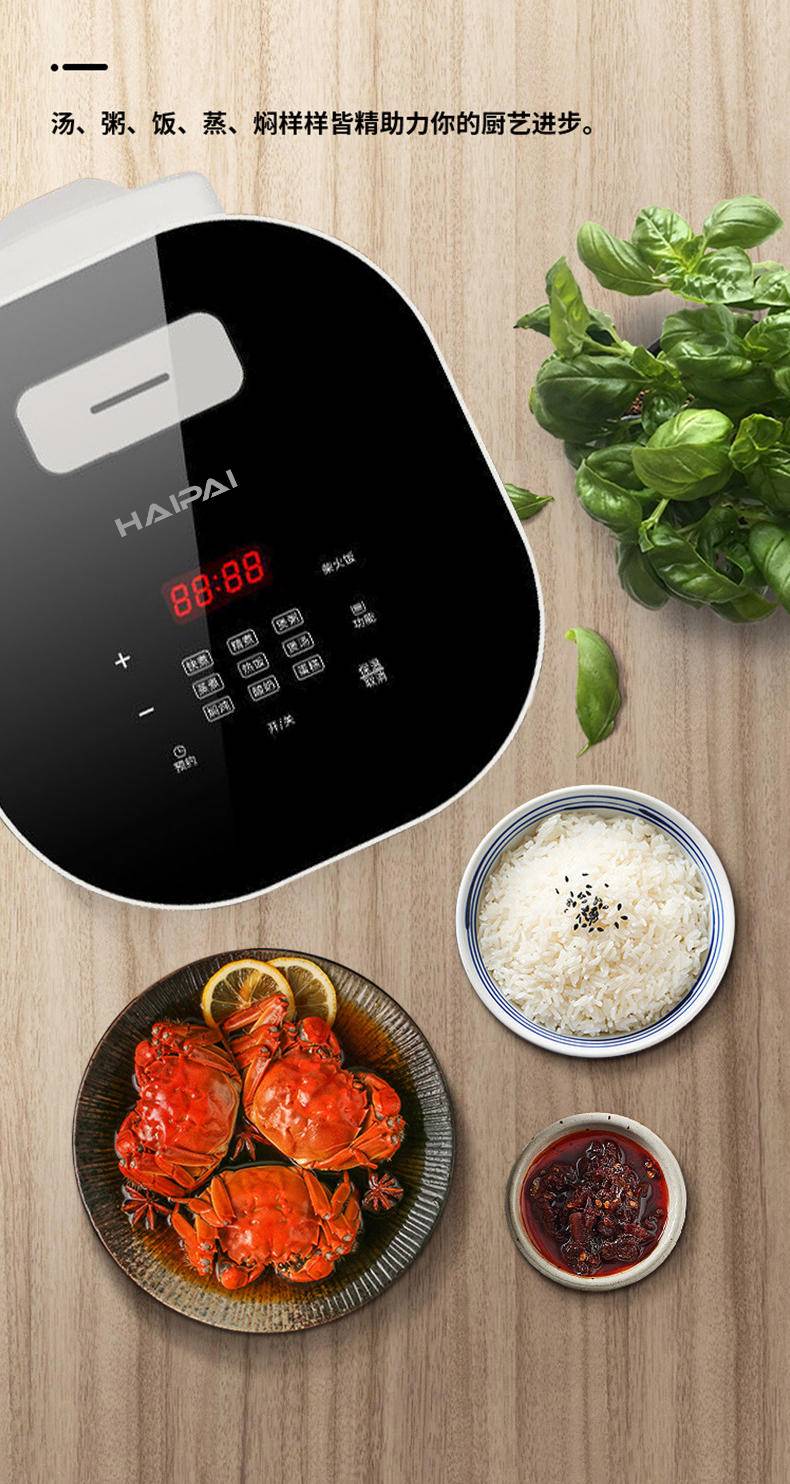 【秒杀】(HAIPAI海牌）电饭煲HP-FB500【象牙白】
