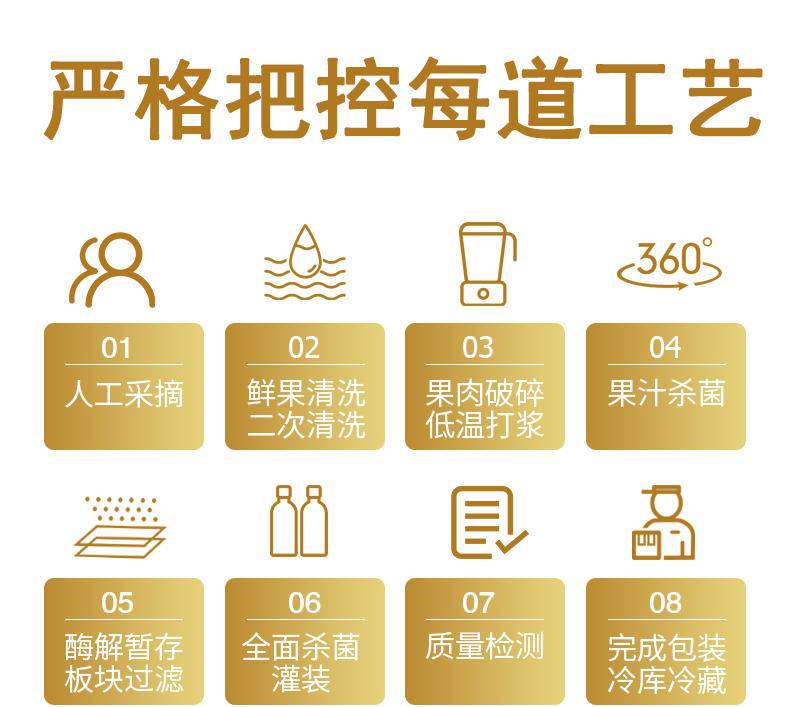黔三里有机刺梨黄金液50ml*10袋-富含维生素C