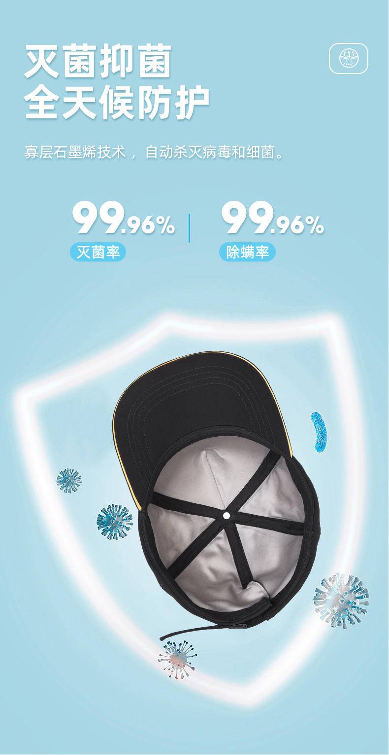 【集采】玄天符石墨烯芯负氧离子帽子*100/箱