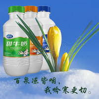 夏进 甜牛奶纯牛奶炼乳牛奶 500ml×5瓶