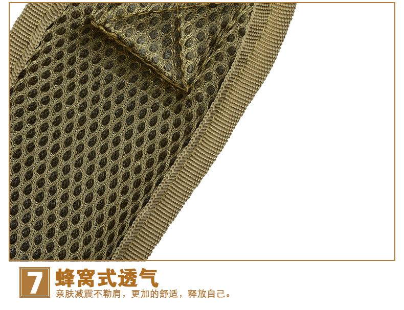 CLOUS KRAUSE斜跨单肩包大容量军迷彩运动户外斜挎包男款胸包HY-BL055
