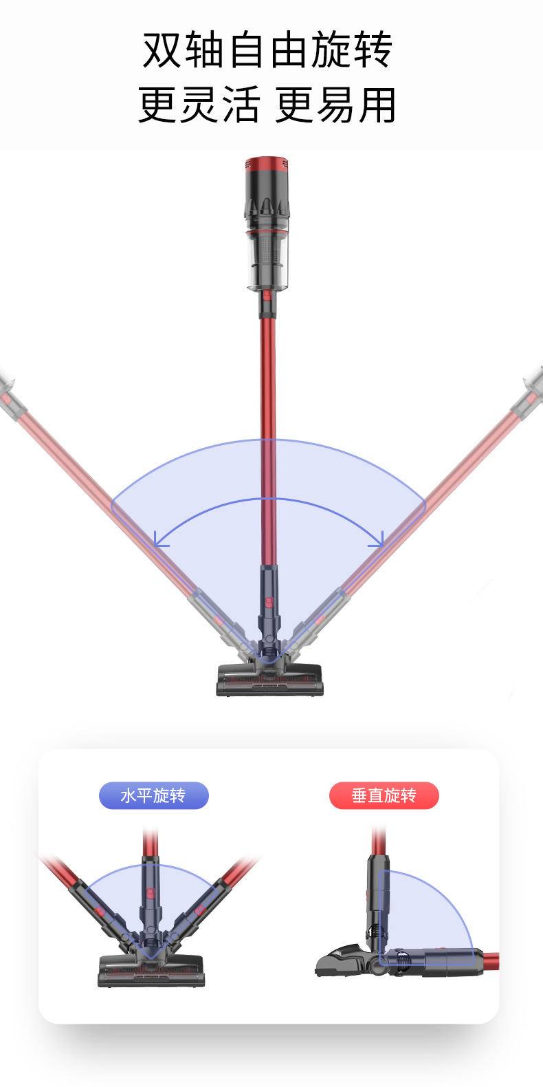 普沃达pooda 无线吸尘器V11-S1