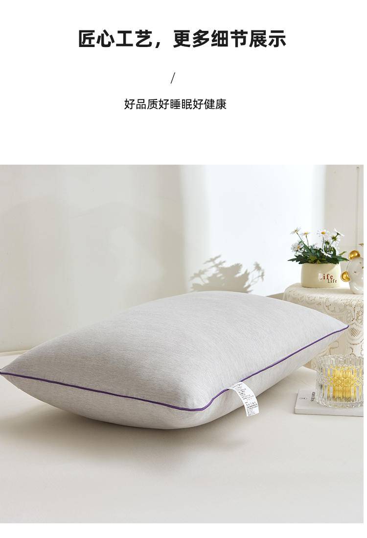 【年货节】奥若拉超柔抗菌云丝枕 1个48*74cm