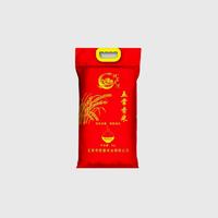 韩家大院五常香米编织袋包装5kg