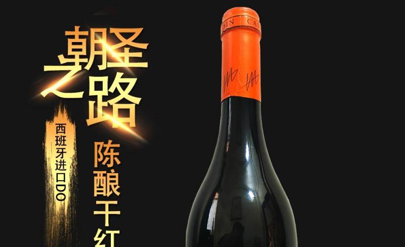 逸金酒业 西班牙2020年份朝圣之路干红葡萄酒 陈酿12个月以上橡木桶CRIANZA