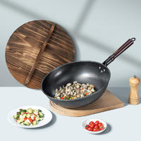 乐克尔 久香堂铸铁炒锅32cm KR-349